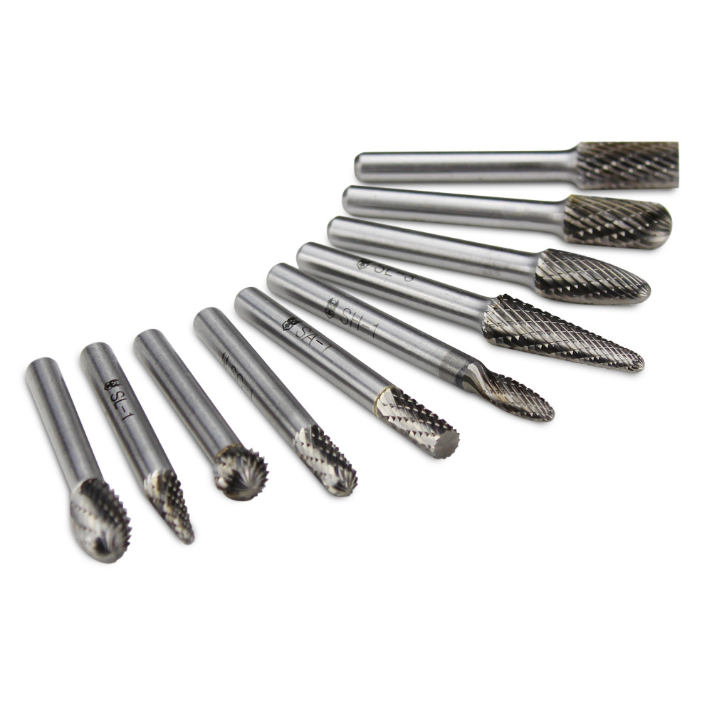 Miranda Tungsten Carbide Rotary Burrs — 11 Shapes, 3mm & 6mm Shank — Miranda (Dormer Pramet)