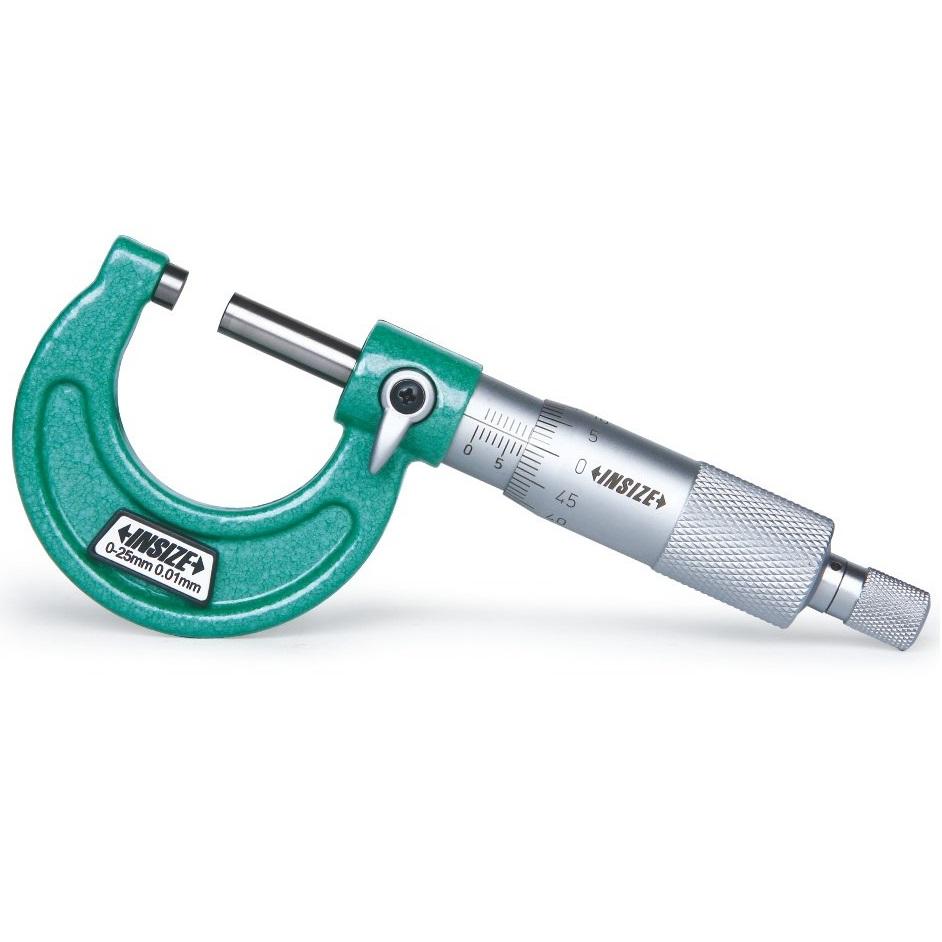 Insize Outside Micrometers — Digital, Analog, Disc & Blade Types — Insize