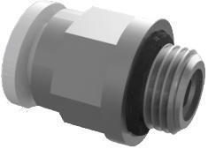 Push-In Fittings — A Series Pneumatic Connectors — SPAC Pneumatic